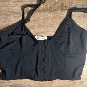 Silky bralette top